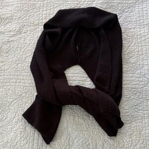 totes Black Knit Hood